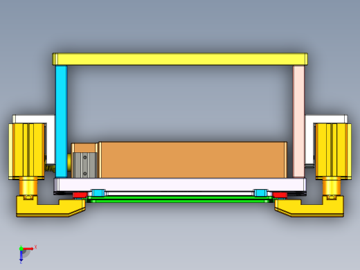 ZAZ00-D-笔记本CNC工装夹具三维模型CNC5-0820俯视缩略图