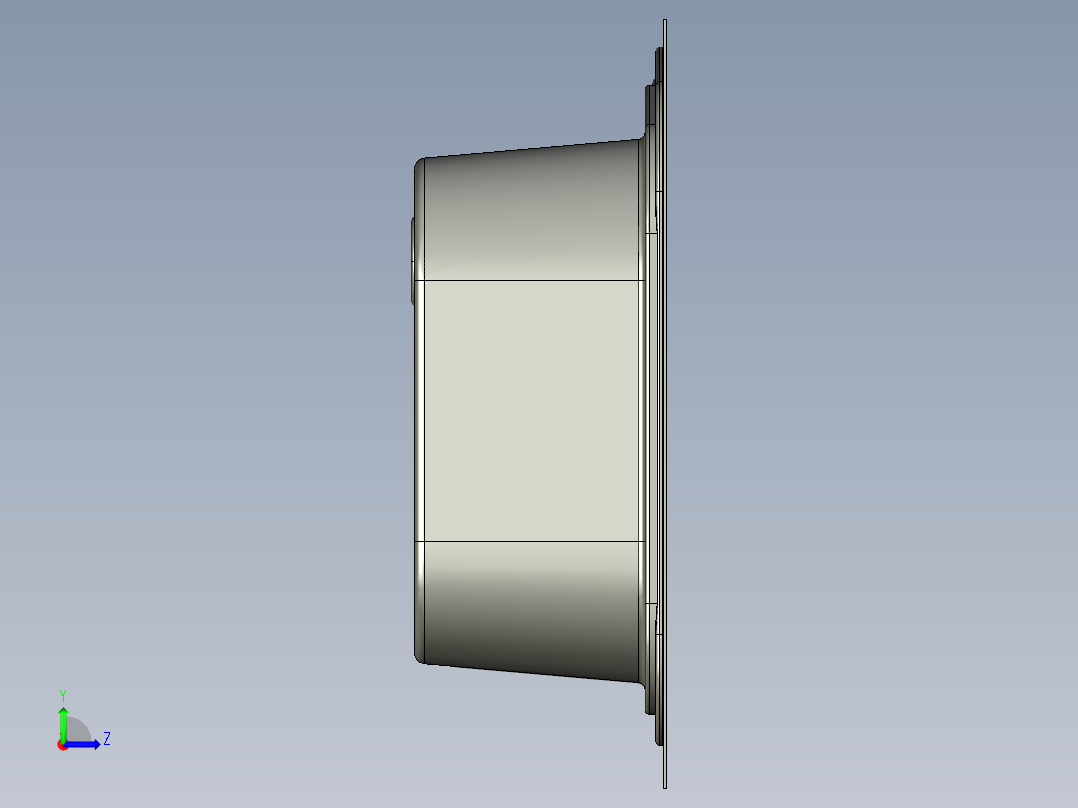 水槽、不锈钢水槽(143)左视图