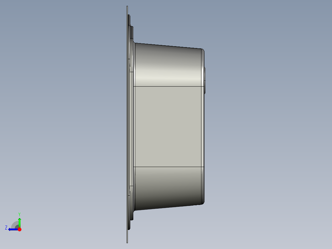 水槽、不锈钢水槽(143)右视图
