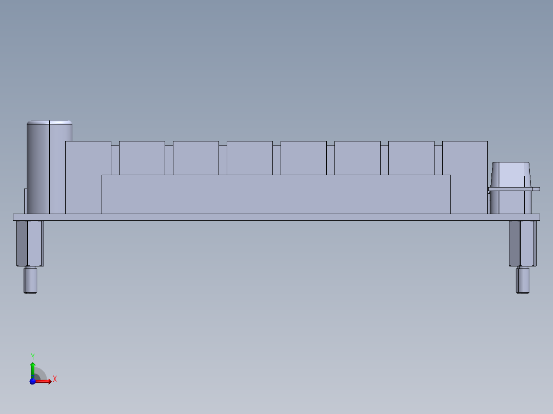 开关件检测sw18可编辑前视图
