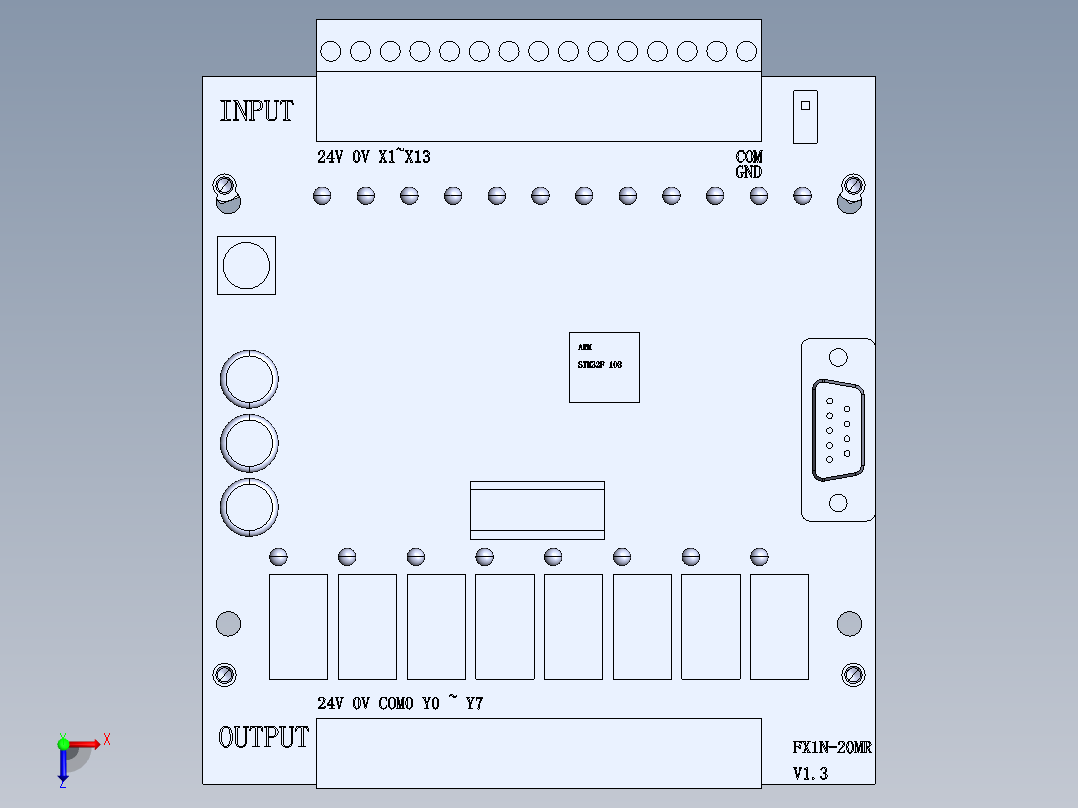 开关件检测sw18可编辑俯视图