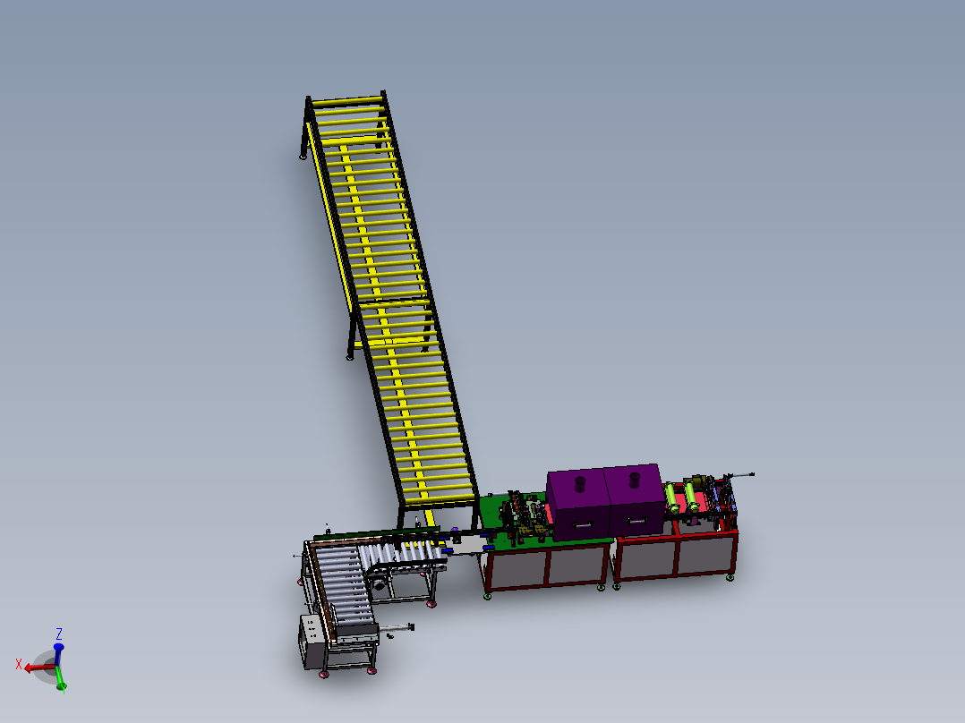 扬声器自动加工生产线sw17可编辑