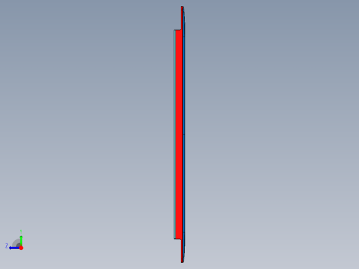 电脑A面金属外壳精铣外形UG程序模型右视缩略图