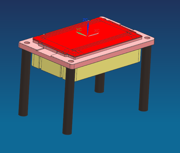 金属外壳CNC铣外观面工装治具模型三维+CAD