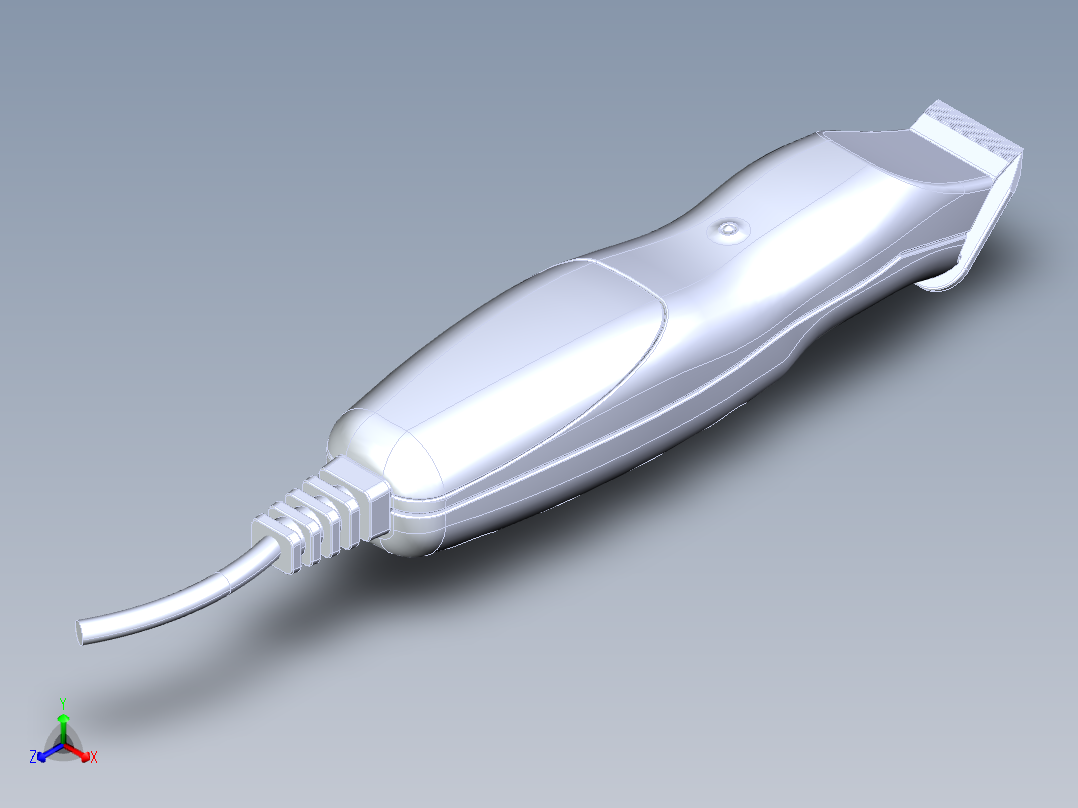 理发器造型主视图