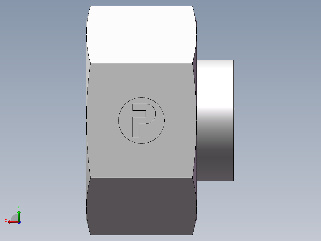 锥孔螺堵、9C-30后视图