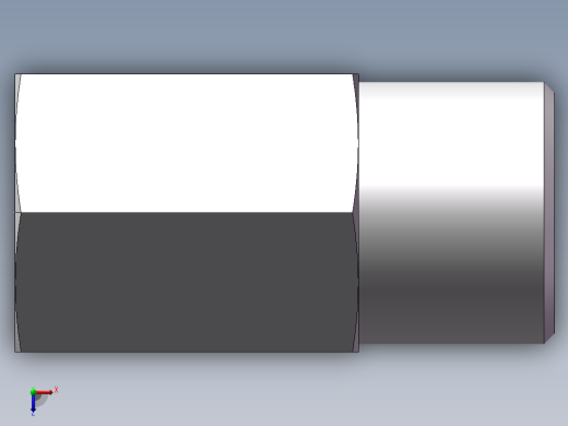 直通内螺纹接头、5DM-16-04俯视缩略图
