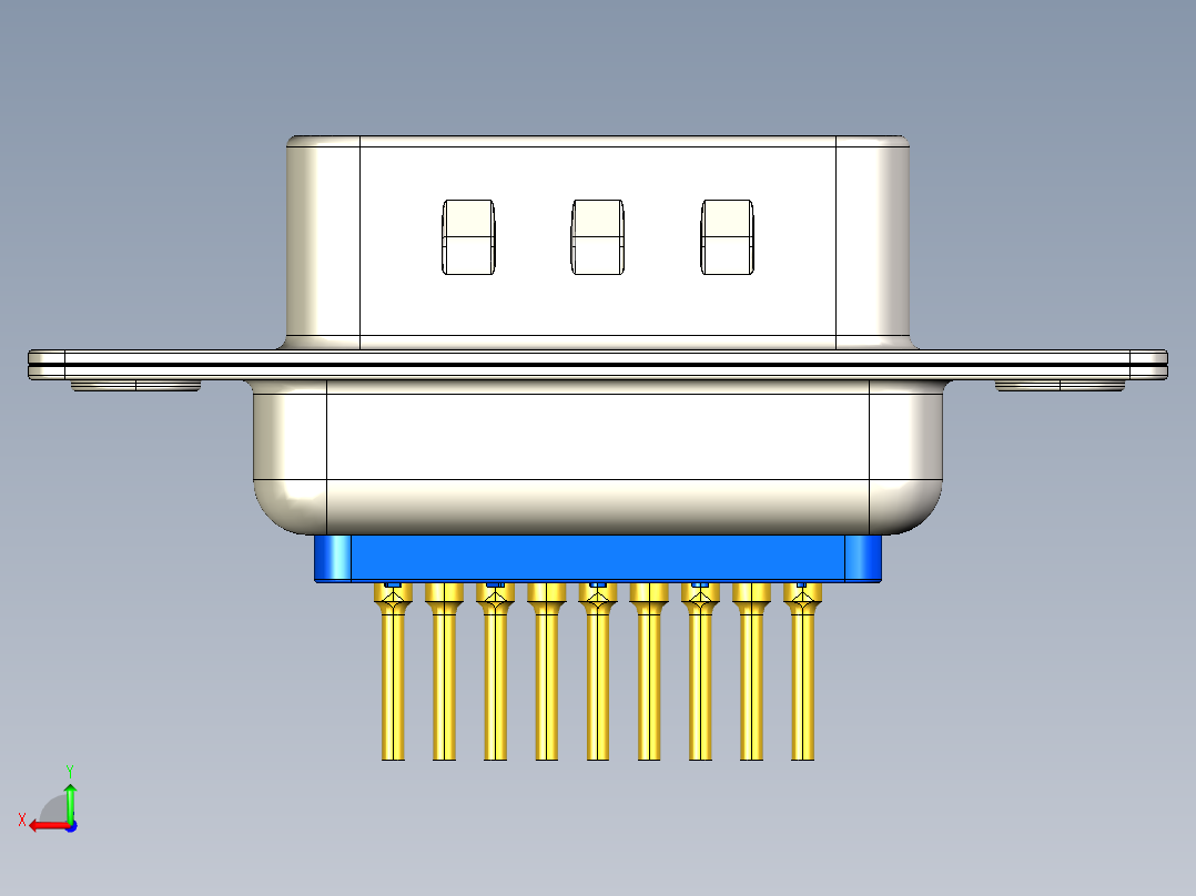 接插件(288)后视图