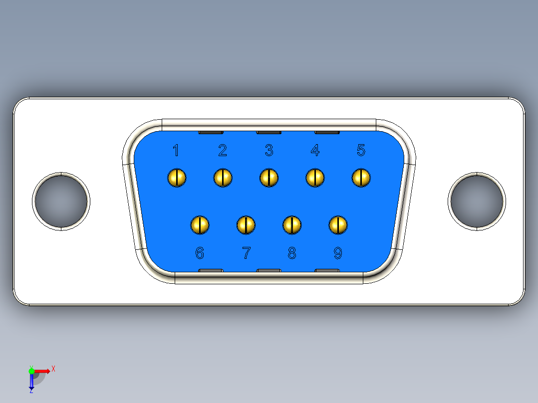 接插件(288)俯视图