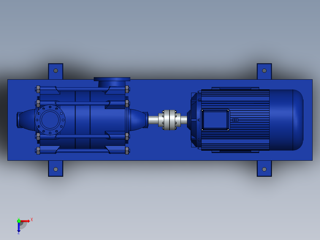 泵、水泵(59)俯视图