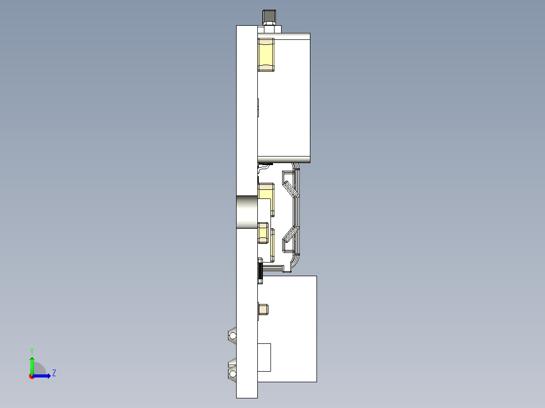 LX-PB225M快充22.5W Type C左视图