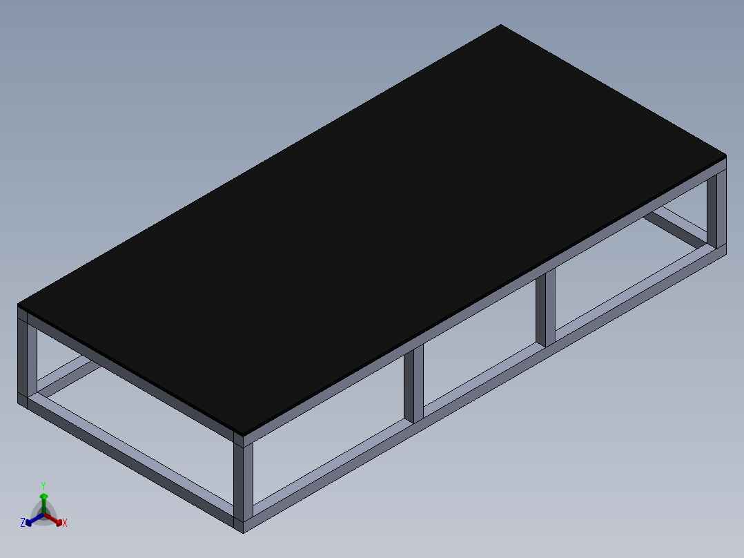 A2004558-木工数控铣床正等轴测图