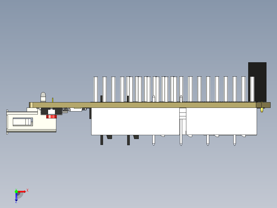 A0003355-USB 主机端口俯视图