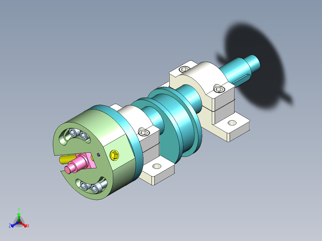 可调偏心轴运动机构设计MF