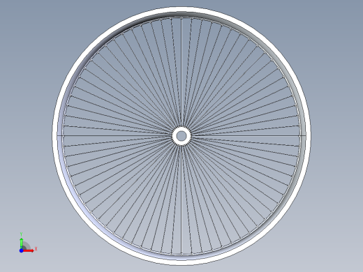 自行车轮圈12前视缩略图