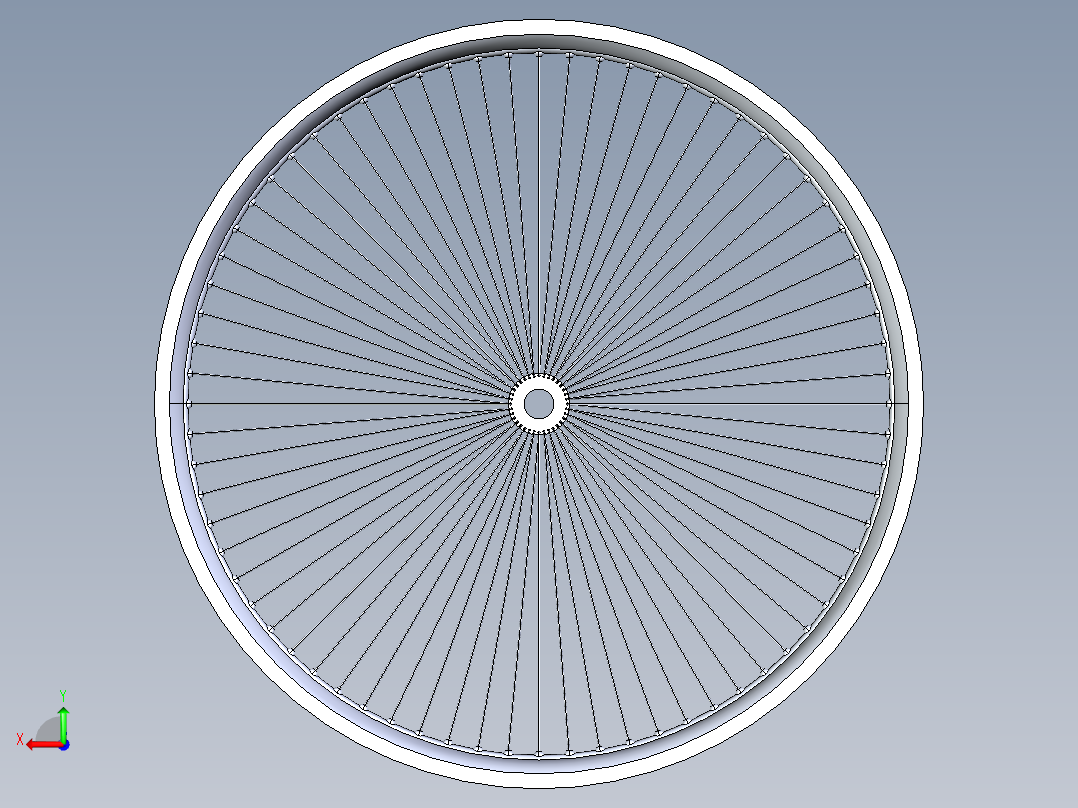 自行车轮圈12后视图