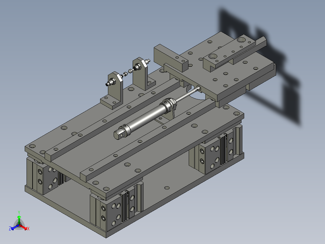 切削--装置--1-2正等轴测图