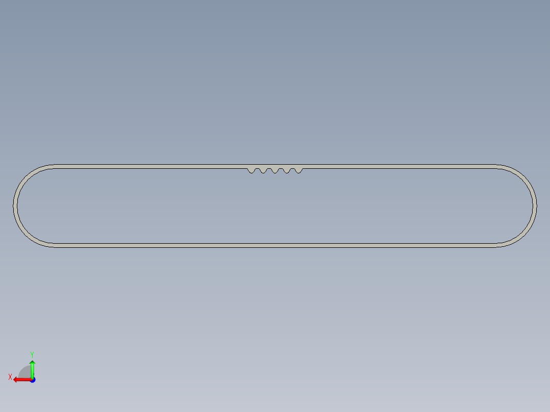 同步带S5M-150-475后视图
