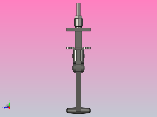 GN 855-40-32-C24032150006026M GN855C形夹具肘夹气动夹夹具右视缩略图