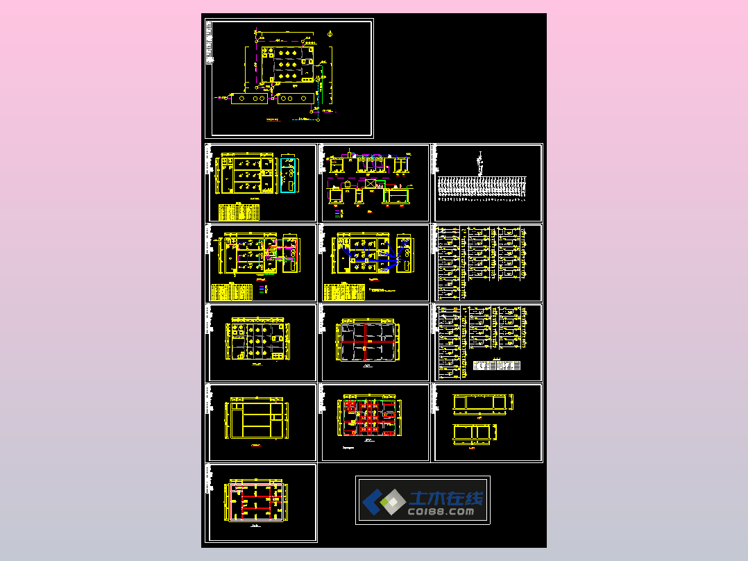 《750吨生活污水SBR工艺图》