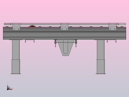 辊道输送线滚筒输送线前视缩略图