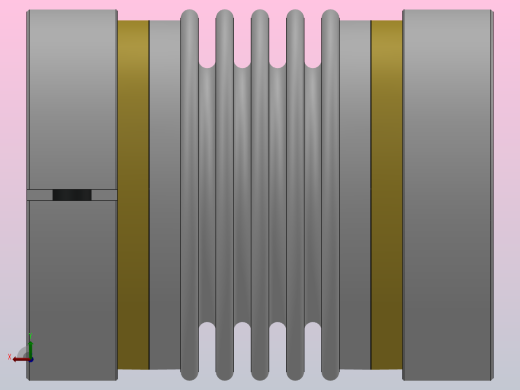 BW-T波纹管联轴器胀紧套型[BW82C-16-16]后视缩略图