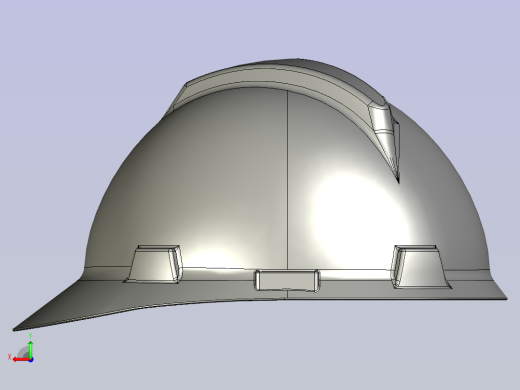安全头盔 stp后视缩略图