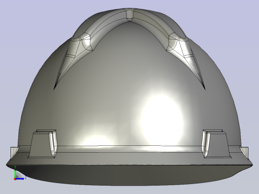 安全头盔 stp左视缩略图