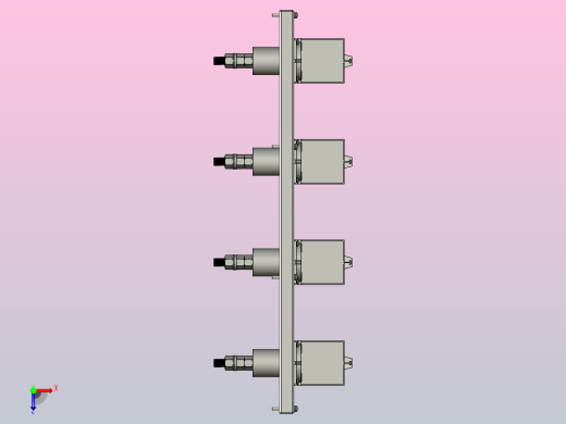 大功率航插连接器 俯视缩略图