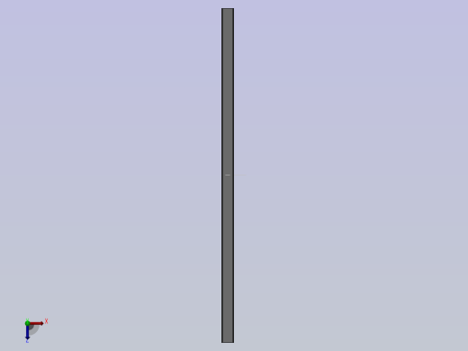 方通40×20×1．2x445(普通钢)俯视缩略图