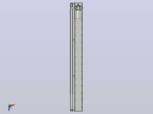 MFM22-BC-1000W-2500L齿轮齿条模组MFM22 最大负载150KG俯视缩略图