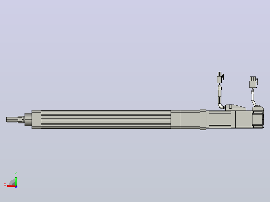 轻载电动缸TPA-ESR25-1002C-L200-M-W-P10-C3后视图