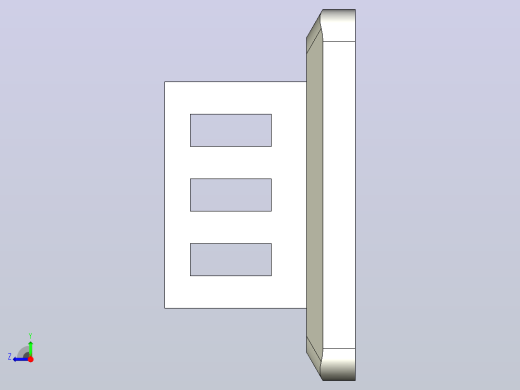 多功能取暖器(3D模型+说明书+视频+工程图)右视缩略图