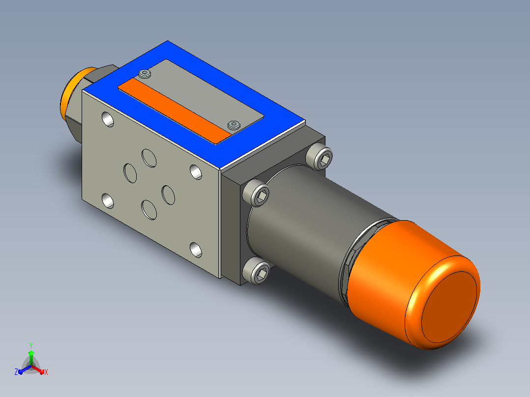 ZDR6DA-2-3XJ叠加式减压阀主视图