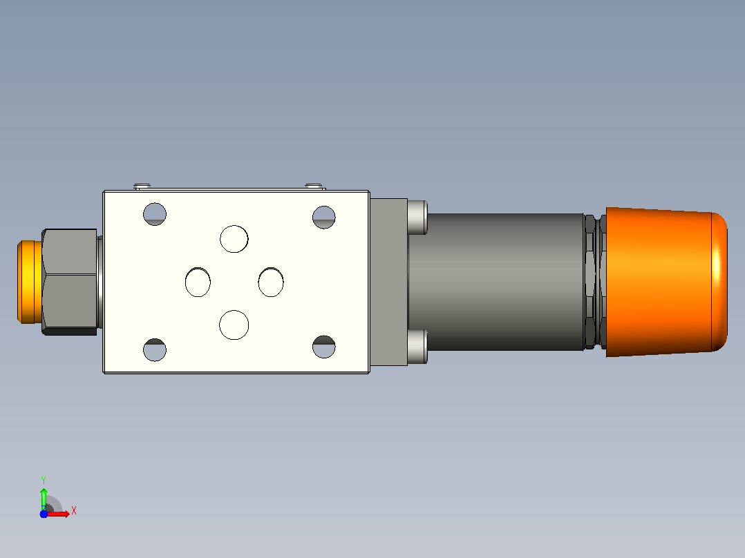 ZDR6DA-2-3XJ叠加式减压阀前视图