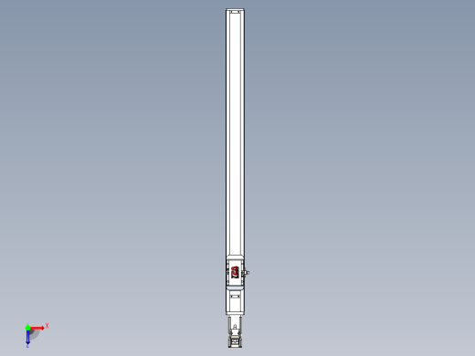 滚珠丝杠直线轴带导轨全封闭TPA-HCR-50S-1210C-L660-M-C-P10-N3俯视缩略图