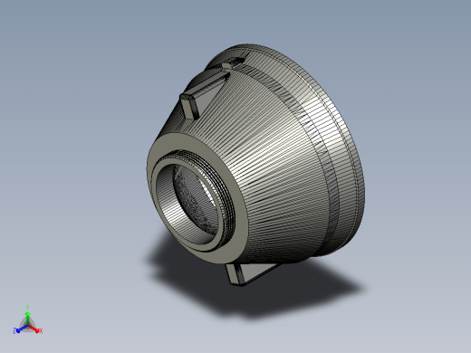 尼康转Raspberry PI-HQ-相机适配器正等轴测缩略图