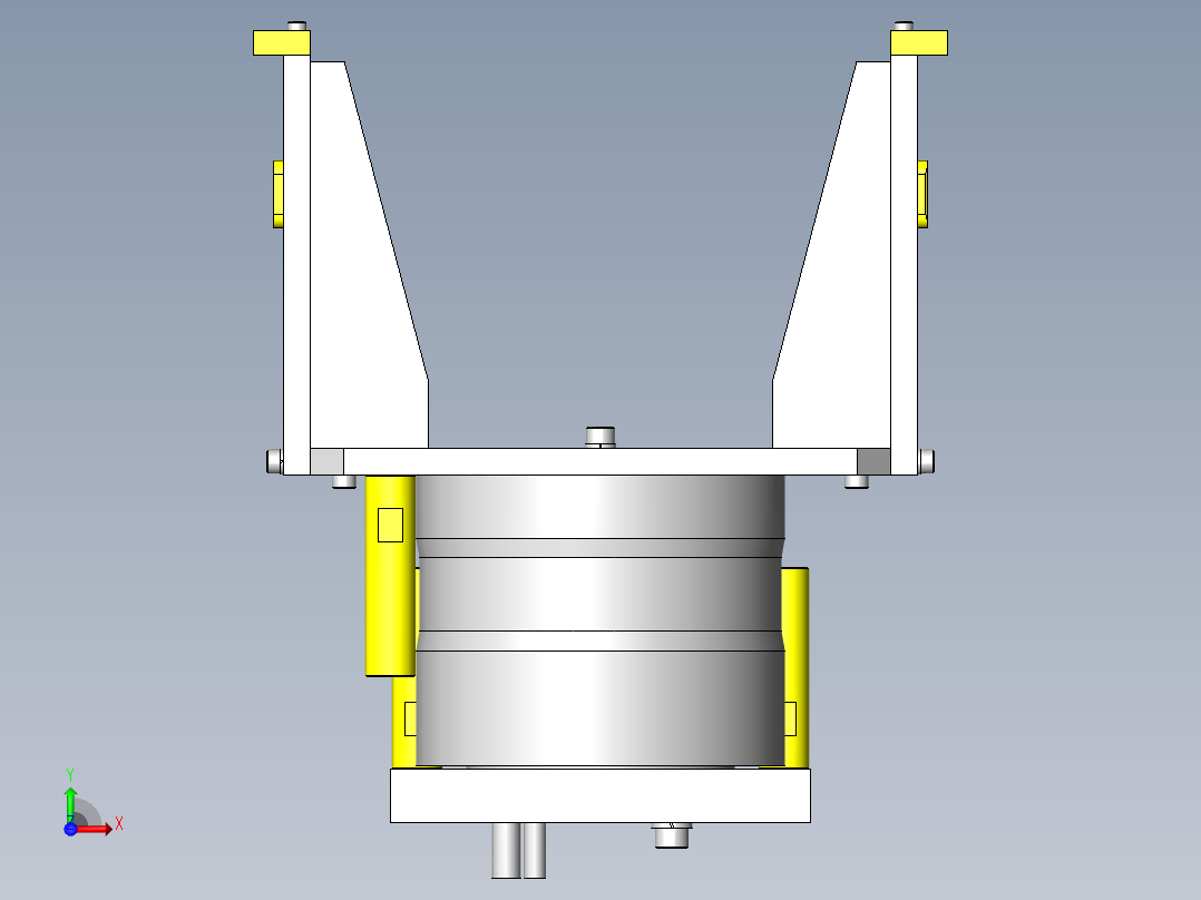 旋转装载机前视图