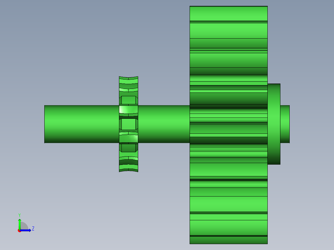 牛头刨床三维模型及机构原理运动仿真ug左视图