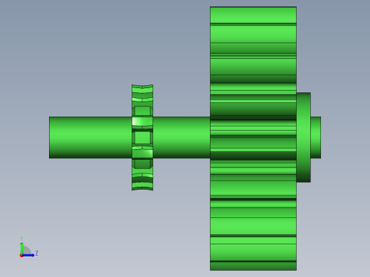 牛头刨床三维模型及机构原理运动仿真ug左视缩略图