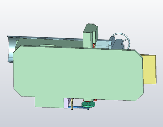 牛头刨床三维模型及机构原理运动仿真ug缩略图