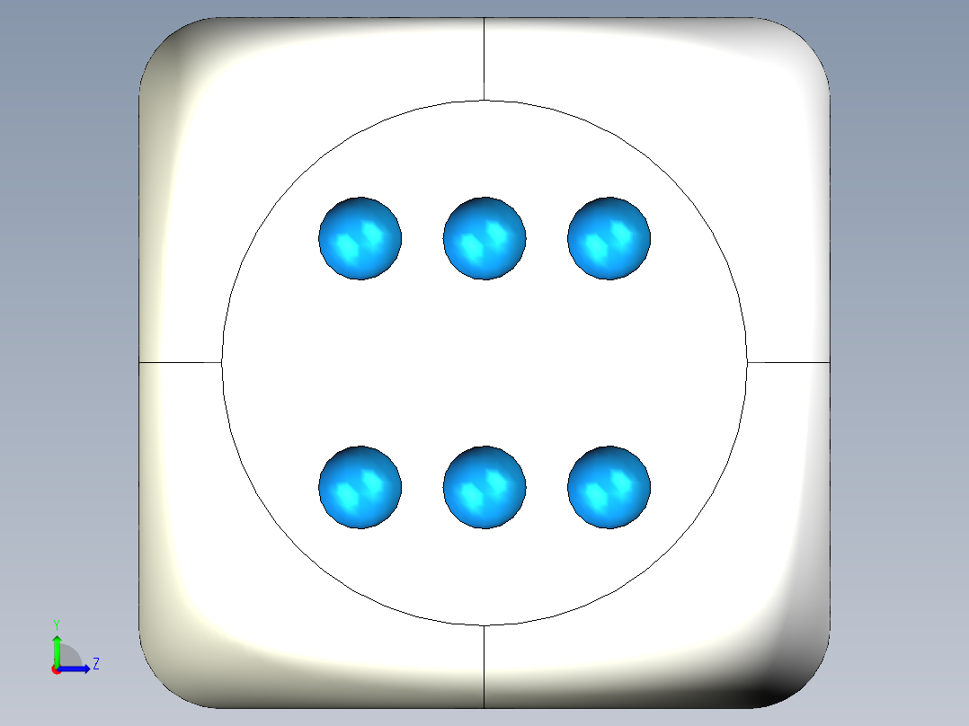 筛子模型绘制左视图