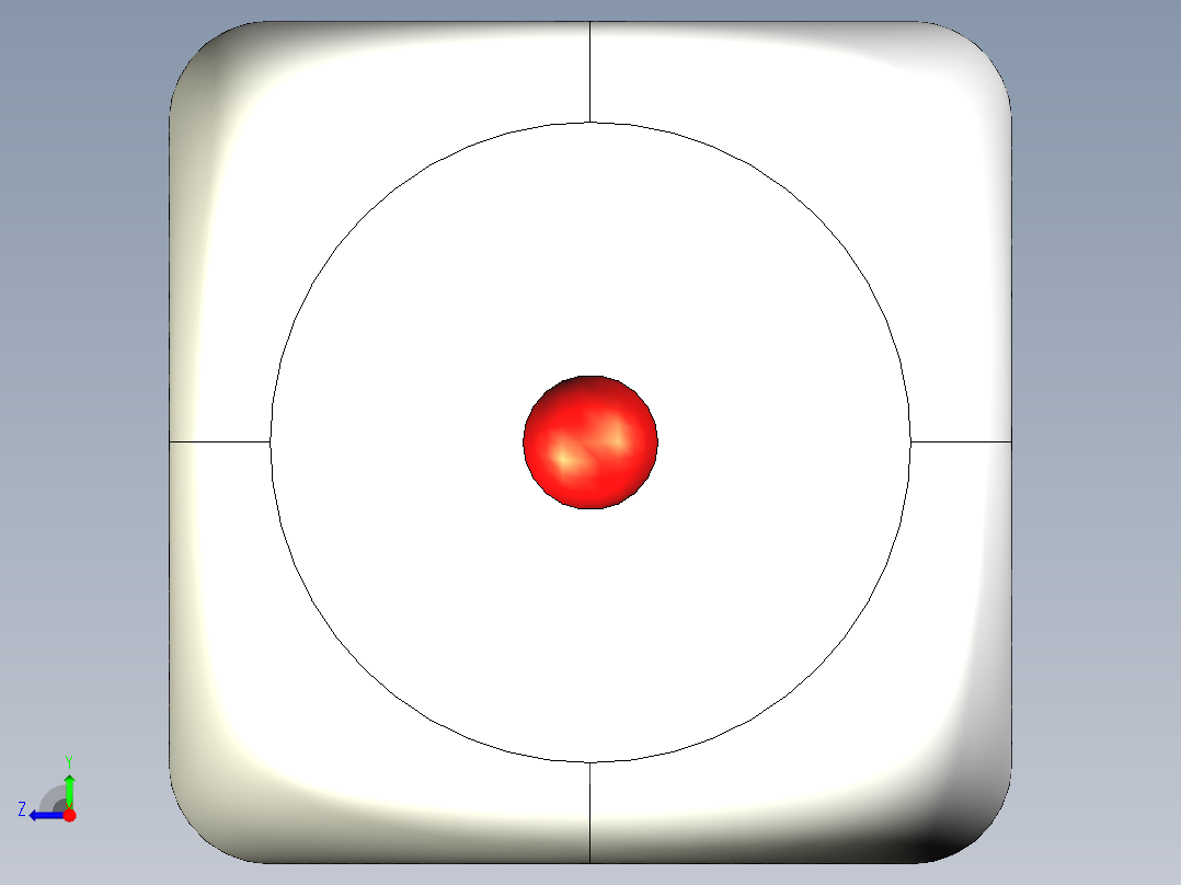 筛子模型绘制右视图