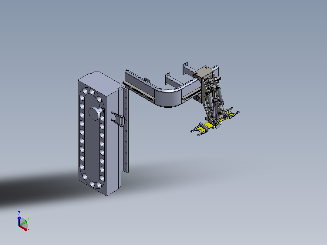 HMC50加工中心总体设计及换刀机械手设计