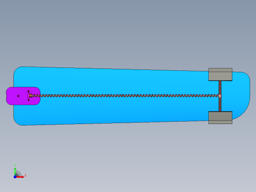 CATIA 台式钻床设计前视缩略图