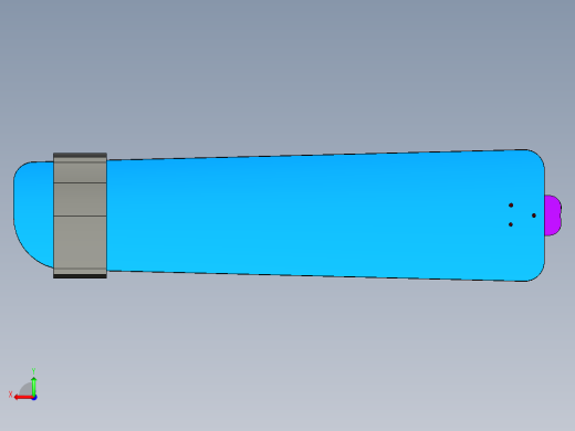 CATIA 台式钻床设计后视缩略图