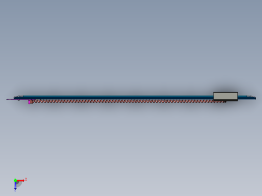 CATIA 台式钻床设计俯视缩略图