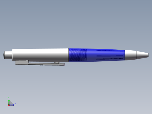 圆珠笔1左视缩略图