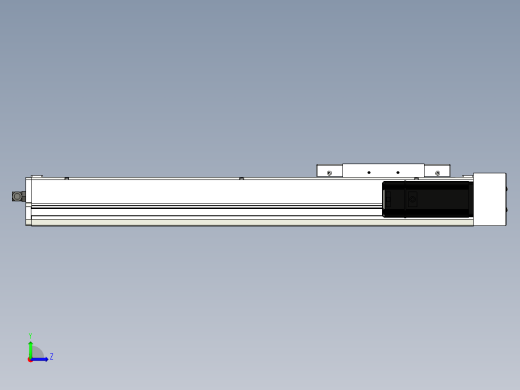Toyo东佑达直线模组-ECH17-450-BR-400W+煞車左视缩略图