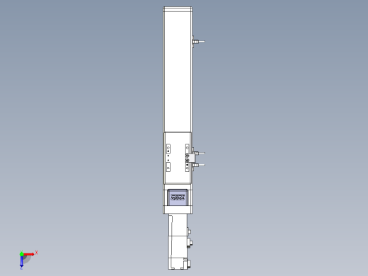 Toyo东佑达直线模组-ETH6M-BC-250-M10B俯视缩略图